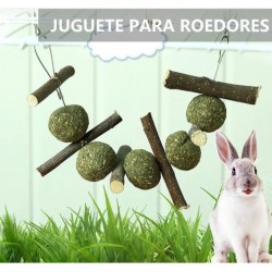 JUGUETE COMESTIBLE ROEDORES BOLAS (9017)