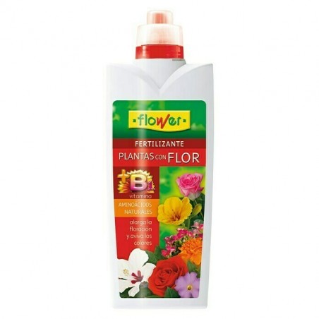 FLOWER ABONO LIQ. PLANTAS C/FLOR 1L.