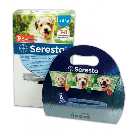 SERESTO COLLAR PERRO 12unds. ENVASE CLINICO