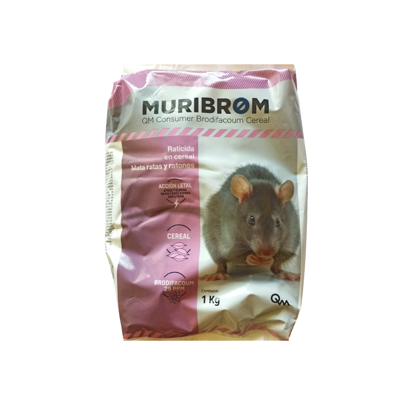 RATICIDA CEREAL CAJA 10kg.x1kg. "DTO.VOL."