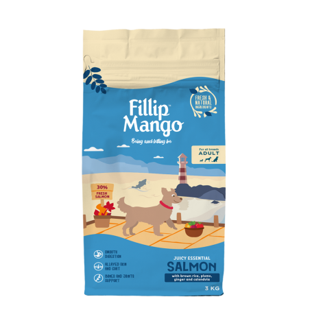 FILLIP MANGO DOG ADULT SALMON