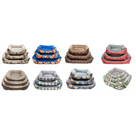 JUEGO 3 CUNAS RECTANGULAR CON PELO