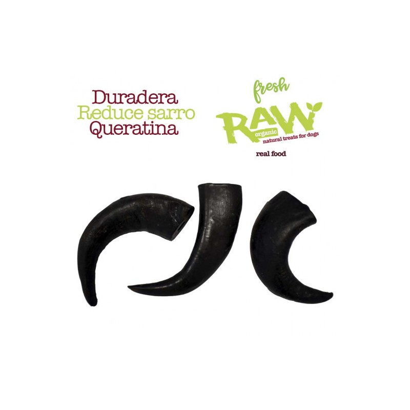 CUERNOS DE BÚFALO DESHIDRATADOS 10UNDS.