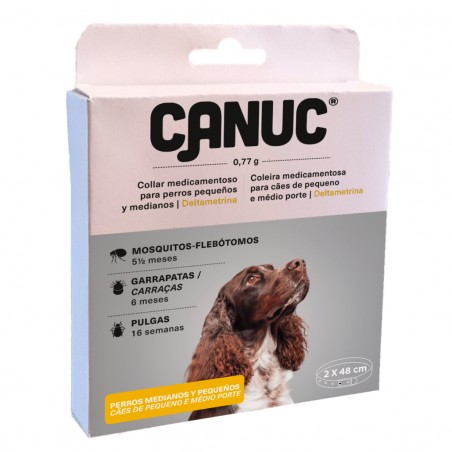 CANUC COLLAR ANTIPARASITARIO "DTO. VOL."