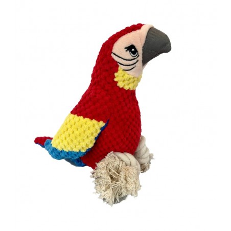 PELUCHE GUACAMAYO ROJO