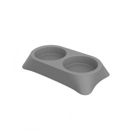 COMEDERO DOBLE STELLA RECTANGULAR