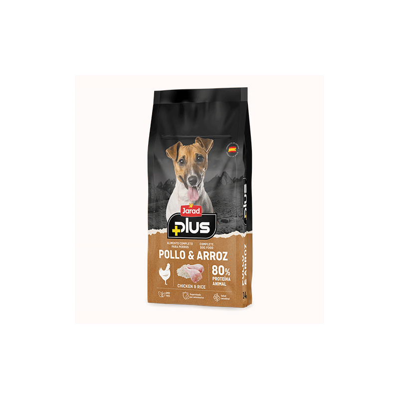 JARAD PLUS PERROS "POLLO&ARROZ" 14kg.